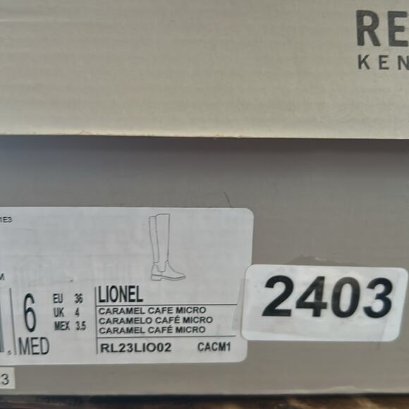 Reaction Kenneth Cole Lionel Tall Stretch Riding Boot Equestrian NEW 6 - Picture 10 of 10